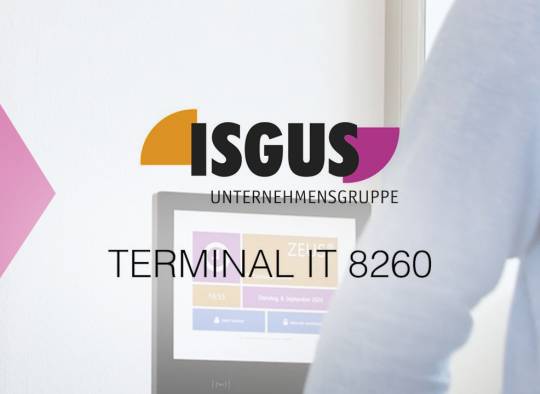 The IT820 Terminal from ISGUS