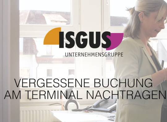 Das IT8210 Terminal von ISGUS