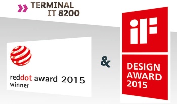Terminal IT 8200 erhält gleich 2 der begehrtesten Designpreise