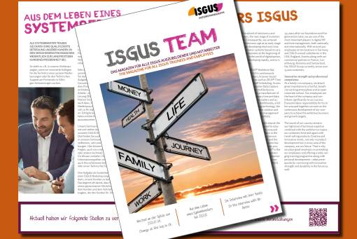 ISGUS TEAM Mitarbeitermagazin 