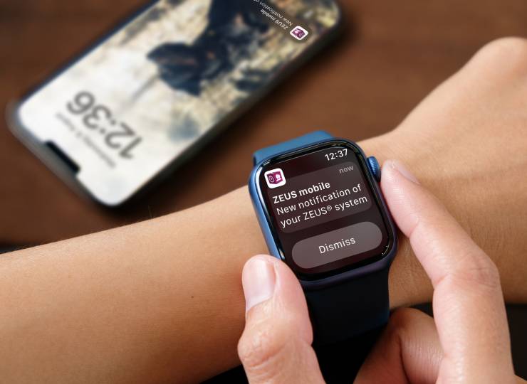 Pushnachricht ZEUS® iPhone Applewatch 2 Abb EN mit HG 