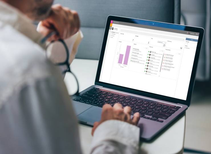 ZEUS® HR Management Dashboard Bars Attendance Documents EN
