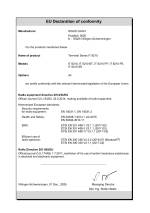 Declaration of confirmity IT 8210