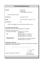 Konformitätserklärung IT 4100 / IT 4100 BT / IT 4100 SR / IT 4110