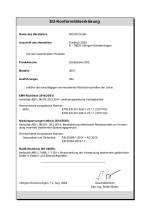 Konformitätserklärung ZKZ 2051