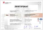ISO 9001 Zertifizierung