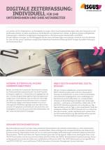 Whitepaper zur digitalen Zeiterfassung - schnell und unkompliziert