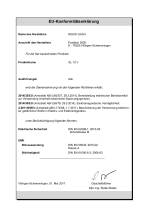 Konformitätserklärung GL 12V