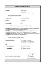 Konformitätserklärung IT 8200 FP