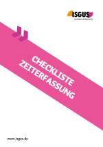 Checkliste zur digitalen Zeiterfassung - einfach, schnell, genial