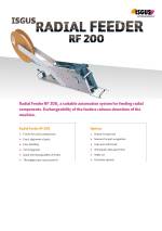 ISGUS radial feeder data sheet EN